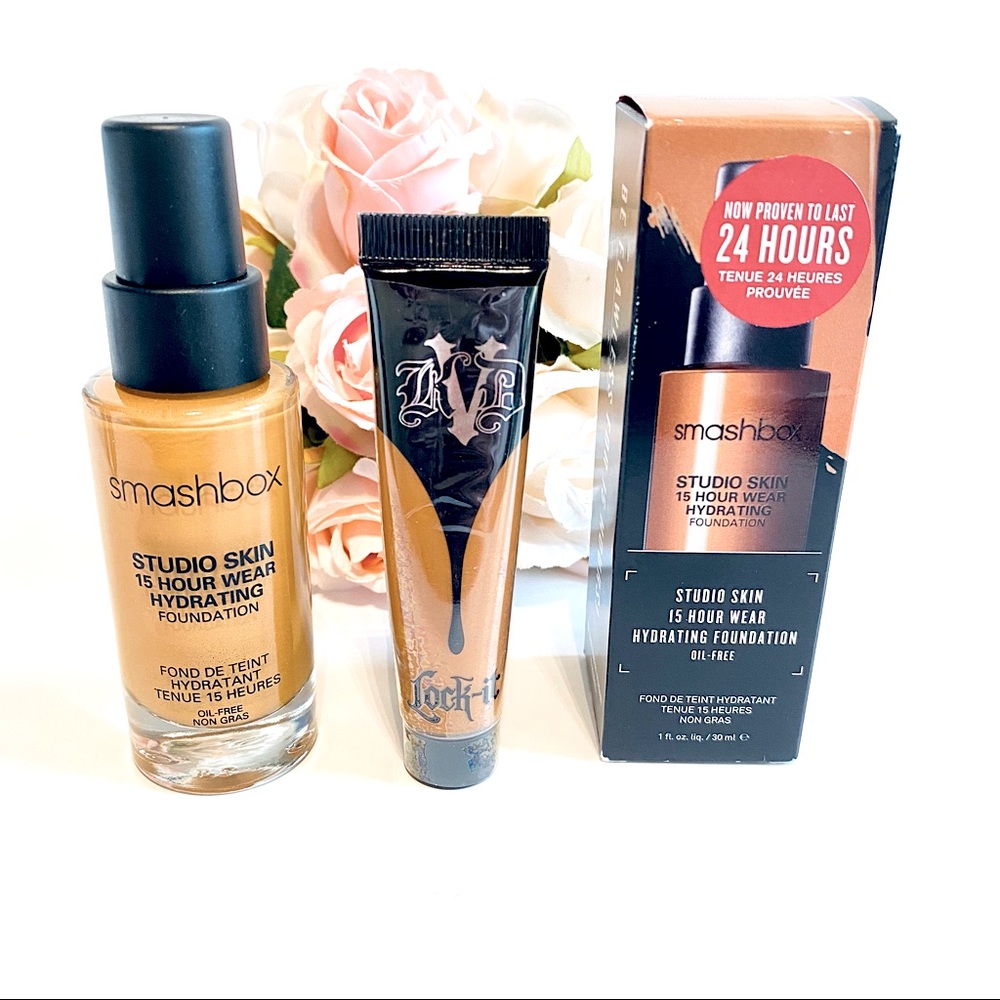 🍁2/$30 2pc SET NEW Smashbox Kat Von D foundations